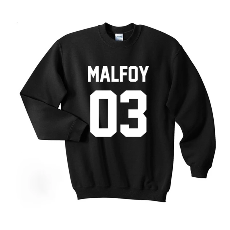 Драко Малфой 03 Мода Hipster Crewneck Толстовка Унисекс более Цвета S-2XL 2018 Зимние флисовые