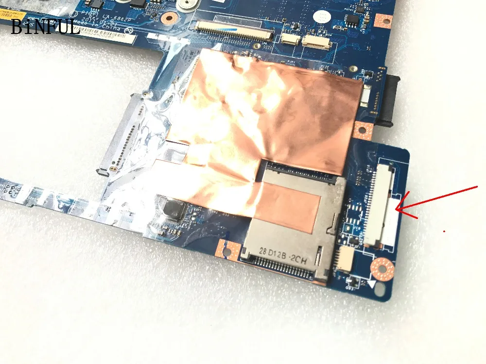 Материнская плата для ноутбука LENOVO Y570 2.0 (REV: 1 0) ГБ с процессором I5 и I3|Материнские