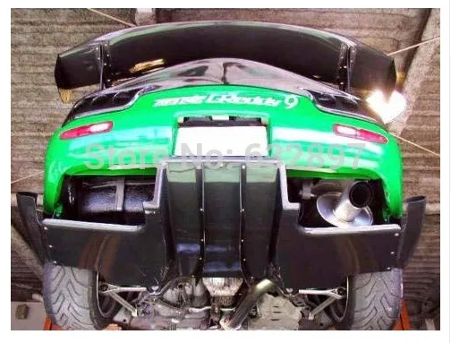 Автостайлинг часть 1992 1997 RX7 FD3S RE GT стиль 4 шт задний спойлер из углеродного волокна