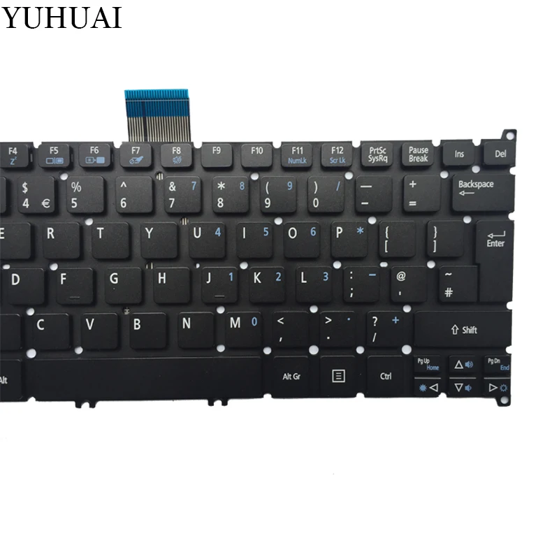 Новая английская клавиатура для ноутбука Acer Aspire S3 391 951 S5 371 725 756 TravelMate B1 B113 UK