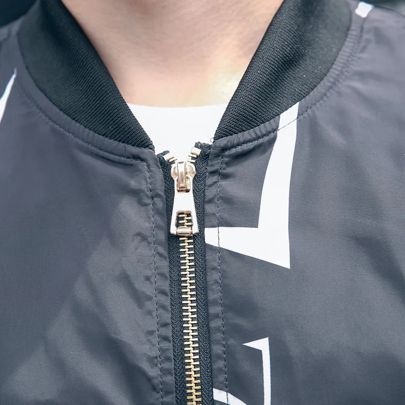 Высококачественная Мужская куртка весна зима 2017 бейсбольная Модная приталенная