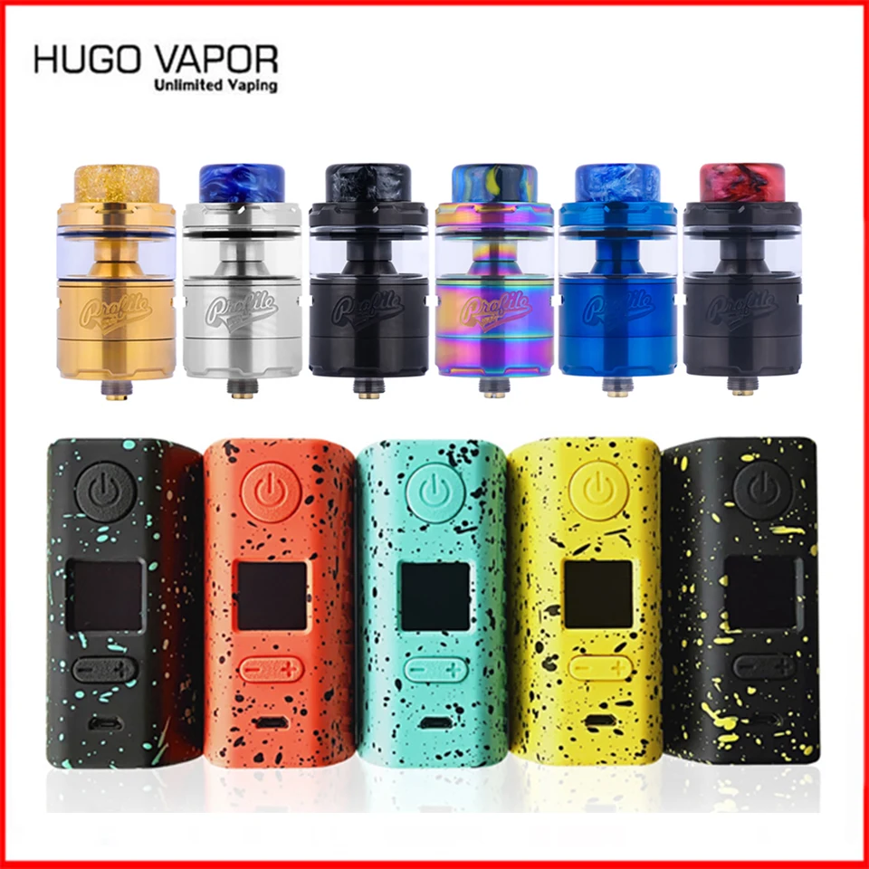 Оригинальный бокс мод Hugo Vapor Rader ECO 200 Вт для электронной сигареты с резьбой 510 VS