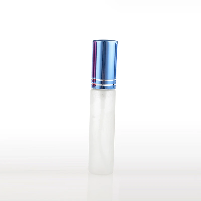 100 шт./лот 10 мл Высокое качество Parfum дорожная бутылка с распылителем для духов Портативный пустой косметический чехол с алюминиевый насос - Цвет: blue