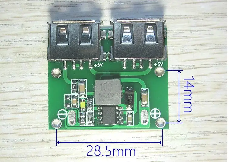 9 в 12 В 24 В до 5 В DC-DC регулятор напряжения понижающий двойной USB выход понижающий напряжение плата 3A автомобильный регулятор зарядки 6-26 в