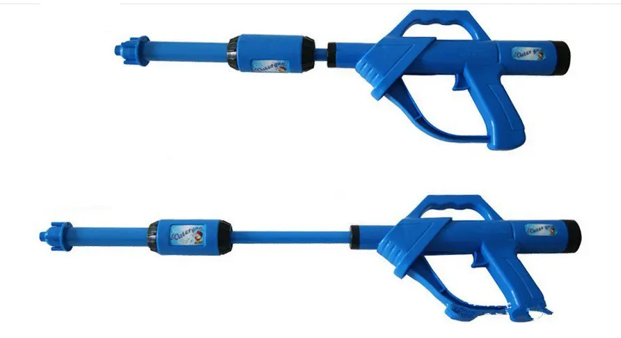 Прямая поставка пластиковый водяной пистолет с длинным насосом игрушка для