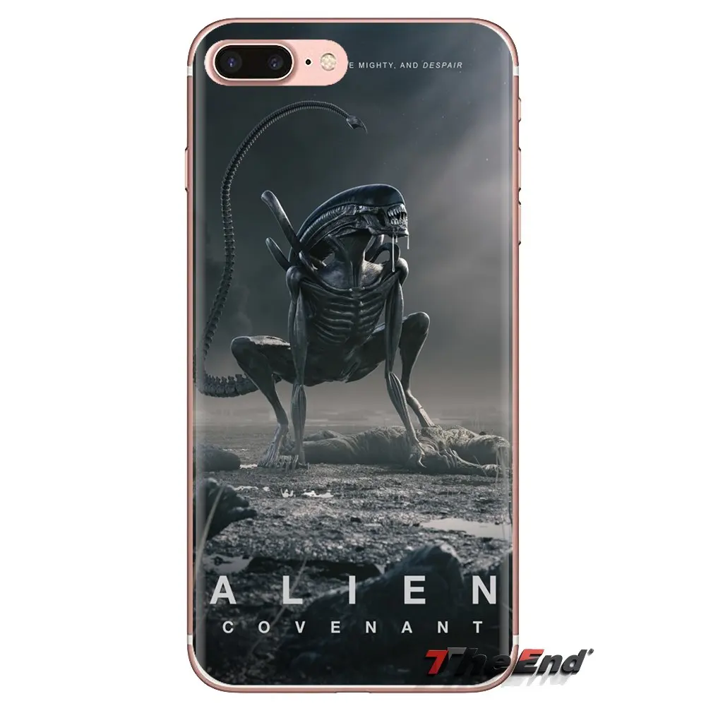 Alien Covenant Transparent Soft Cases Covers For Huawei Mate Honor 4C 5C 5X 6X 7 7A 7C 8 9 10 8C 8X 20 Lite Pro |