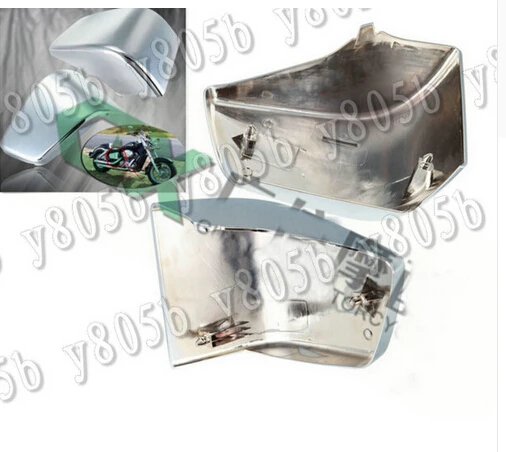 Боковые Крышки для аккумулятора мотоцикла хромированные Honda Shadow ACE VT400 750 |