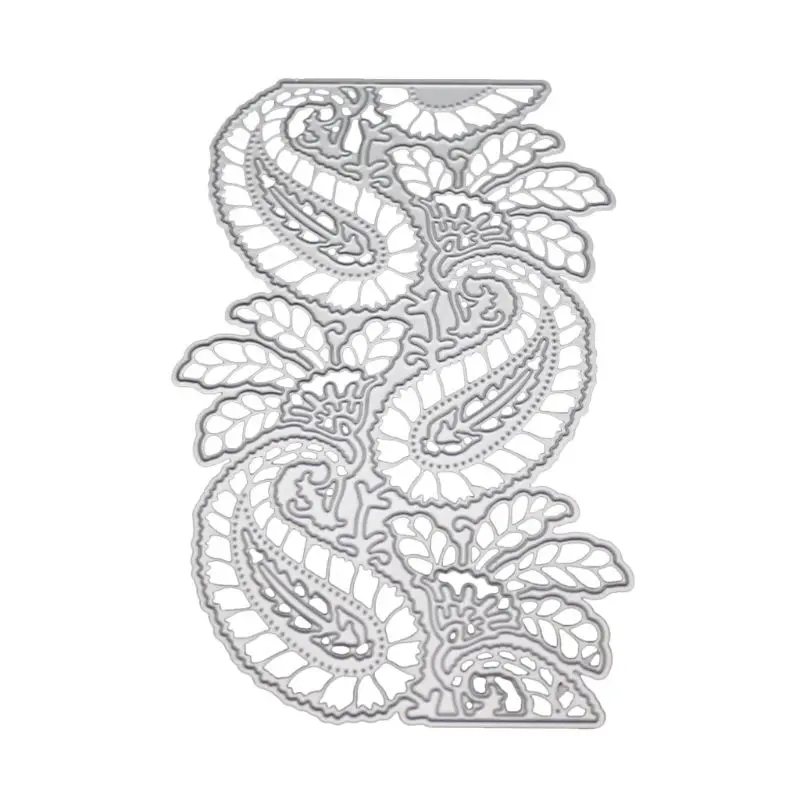 Листовой фон металлические режущие штампы Трафаретный Скрапбукинг штамп для