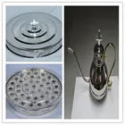 Горячая новинка, набор ложек из нержавеющей стали для христианского причастия, многоразовые пластиковые чашки с кастрюлей для причастия