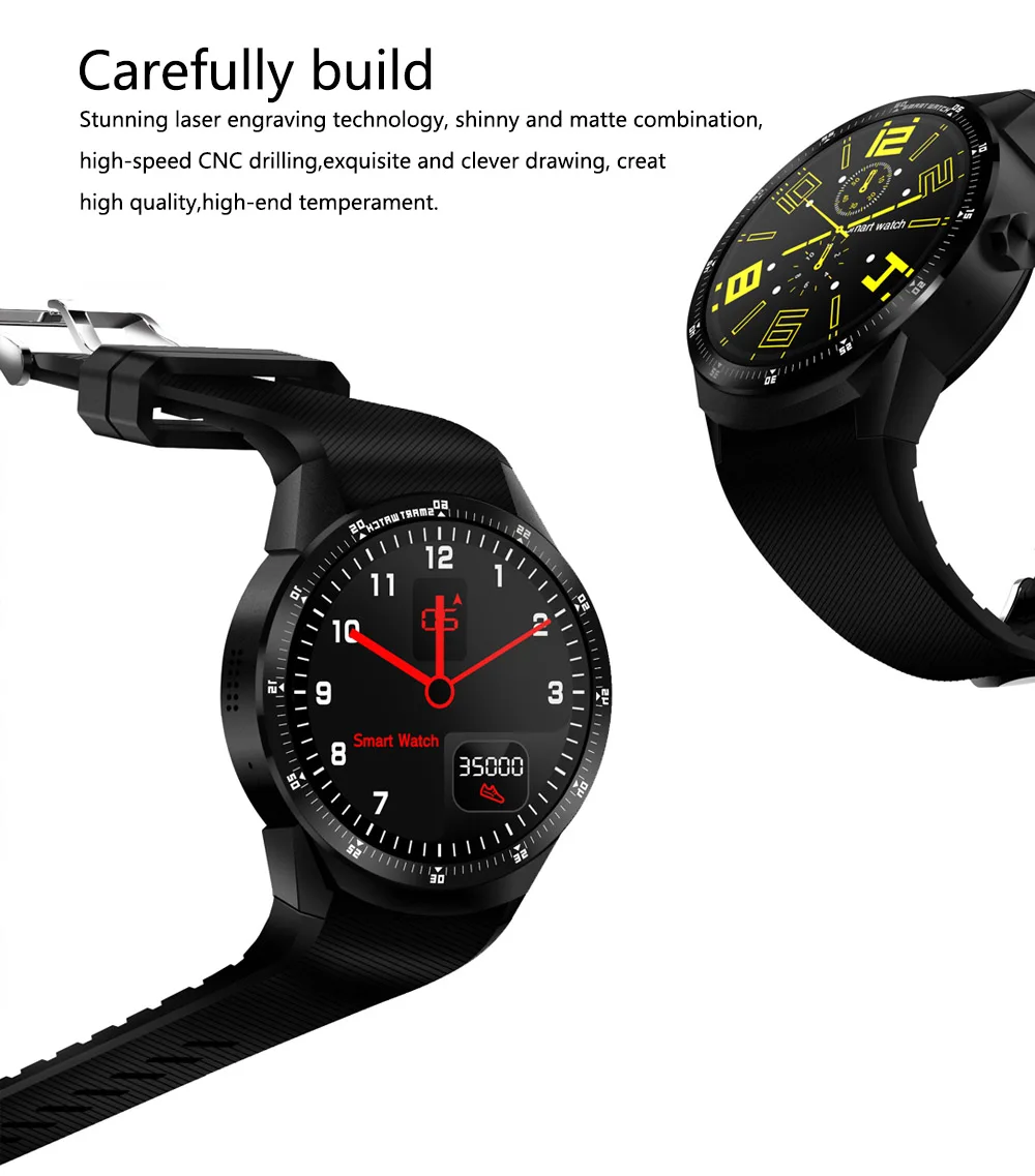 Смарт часы Slimy K98H 3G Android 4 ОС MTK6572A ОЗУ 512 МБ ПЗУ 4G поддержка Nano SIM карты GPS Wi Fi