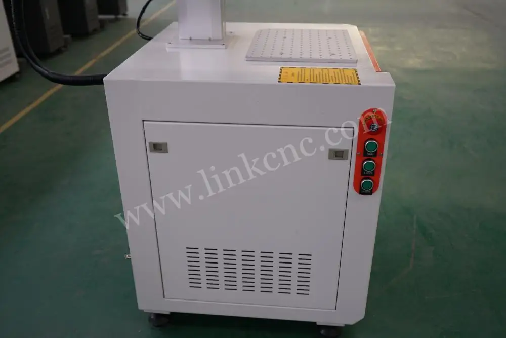 Raycus волоконно лазерная маркировочная машина Настольный алюминиевый рабочий