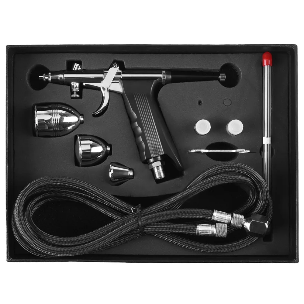 Pro Dual Action 3 Airbrush Air Kit Craft практичный Краскораспылитель электроинструменты