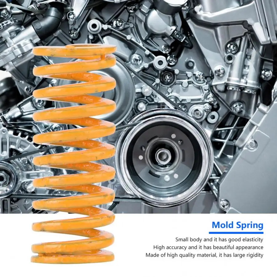 2 шт. высокоточная стальная желтая пружина для штамповки металлических штампов