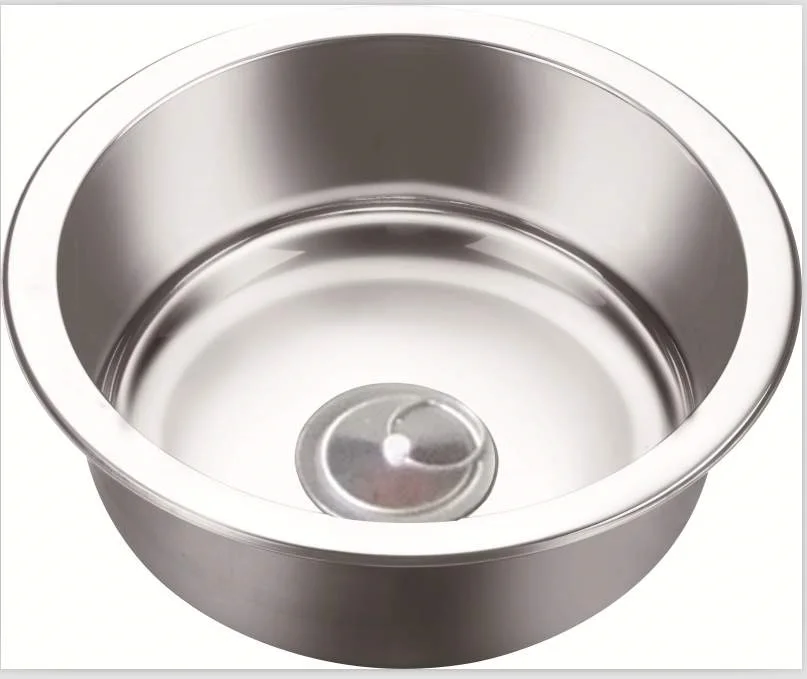 Ф340*150 мм круглая раковина из нержавеющей стали|sink|sink kitchensink basin |