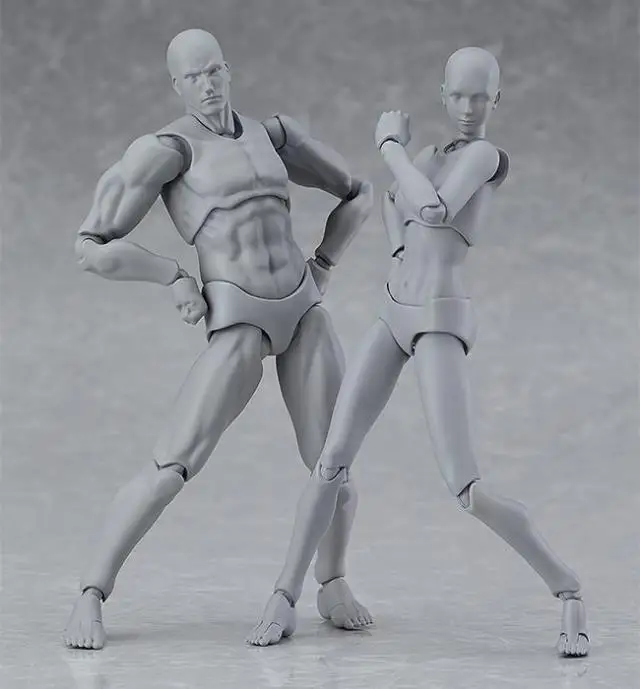 Аниме архетип он она ферритовый Figma подвижные тела Feminino Кун Чан ПВХ фигурку