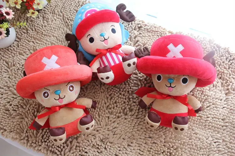 Чоппер одна деталь Плюшевая Игрушка Аниме Тони Косплей Луффи Ло Ace фигурка милая