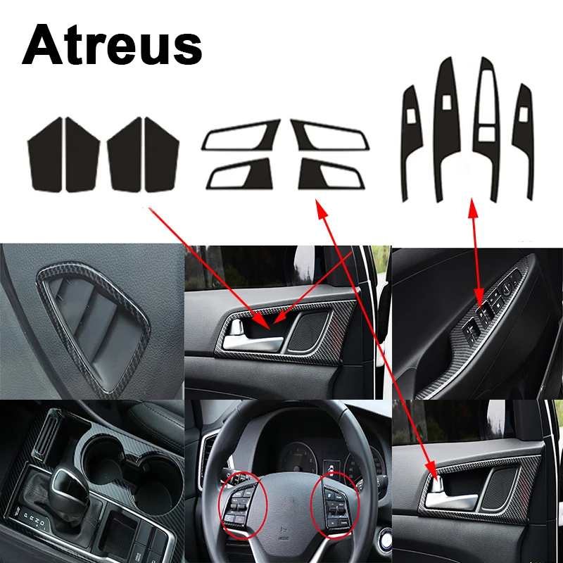 3D Автомобильные аксессуары Atreus для Hyundai Tucson 2015 2016 2017 декоративная отделка