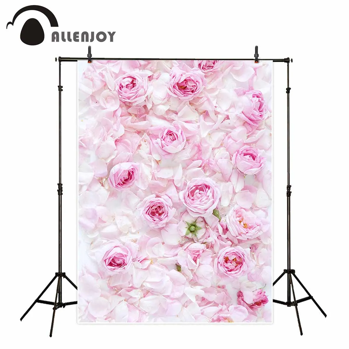 Allenjoy Новые поступления Фото фоны Розовые розы романтическая любовь Цветы фон