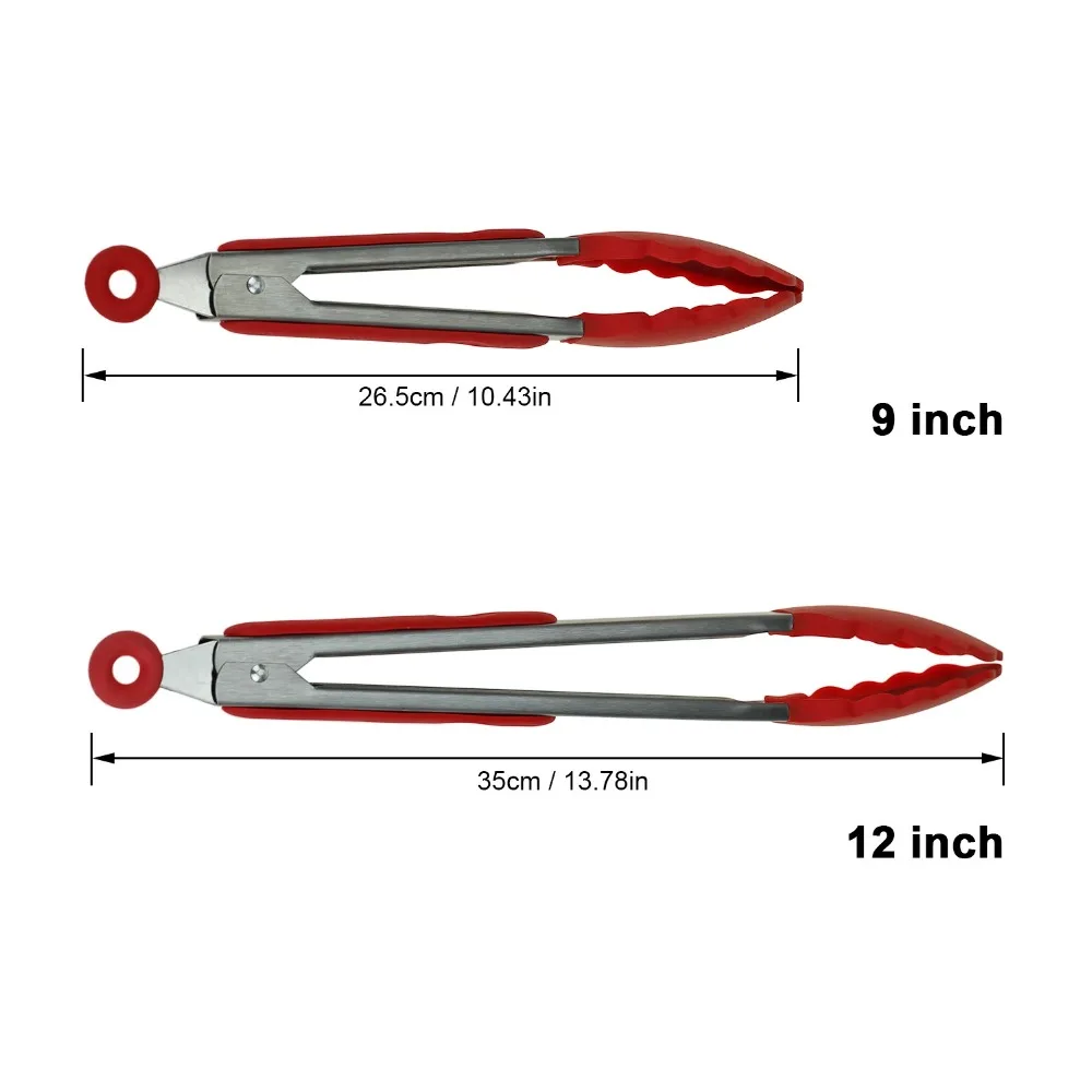 Силиконовые кухонные щипцы MOSEKO для приготовления салата барбекю ручная утварь