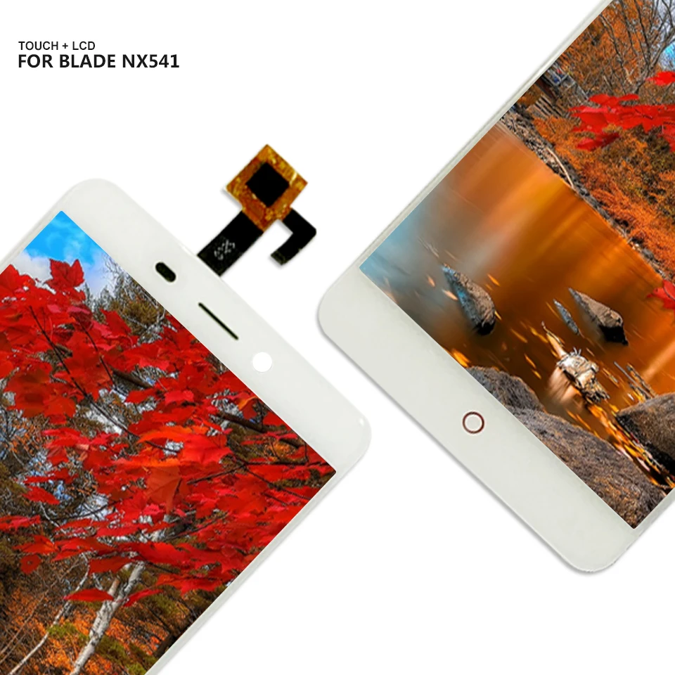 ЖК дисплей 5 0 дюйма для ZTE Nubia N1 NX541J сенсорная панель стекло в сборе 1920x1080 запасная