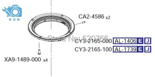 

new and original for cano lens EF 24-105mm F4L IS USM MOUNT LENS 24-105 bayonet CY3-2165-100