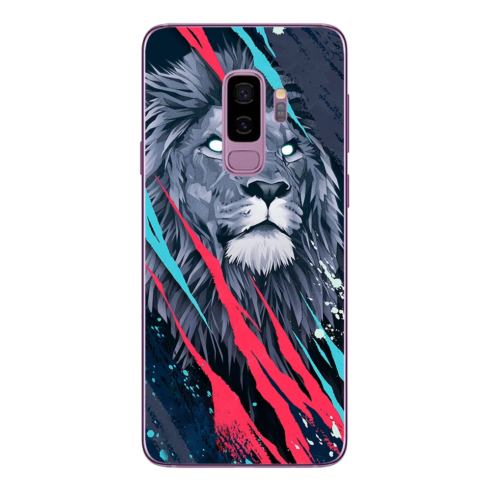 Мягкий чехол из ТПУ для Samsung Galaxy S7 Edge S8 S9 Plus силиконовый защитный телефона с