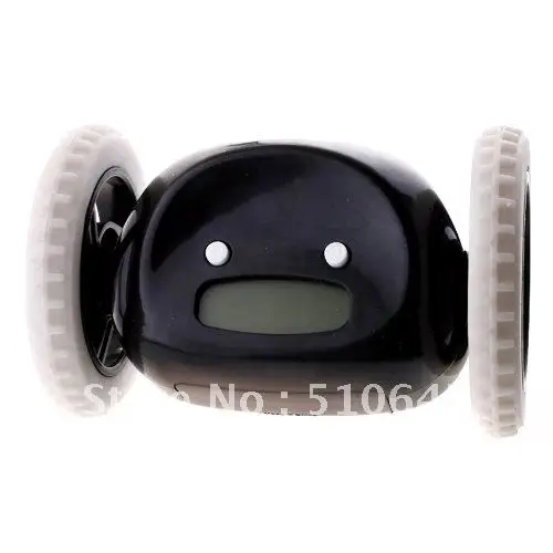 Digital Running Alarm Clock - Black- 54015 | Дом и сад