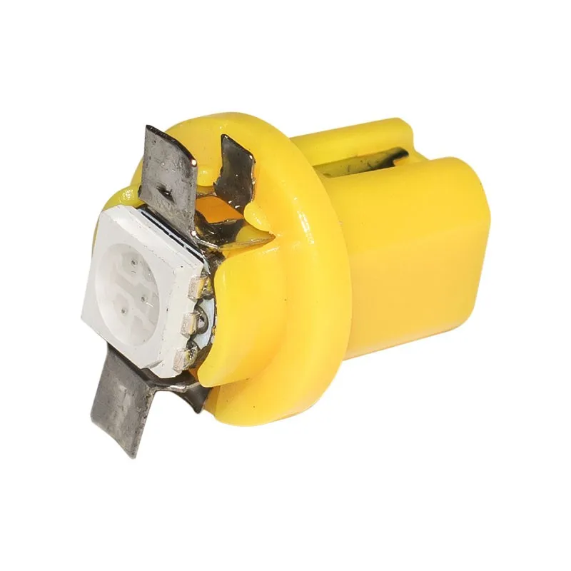 B8.5 5050 светодиодная SMD T5 лампа для автомобильного датчика Speedo лампочка приборной