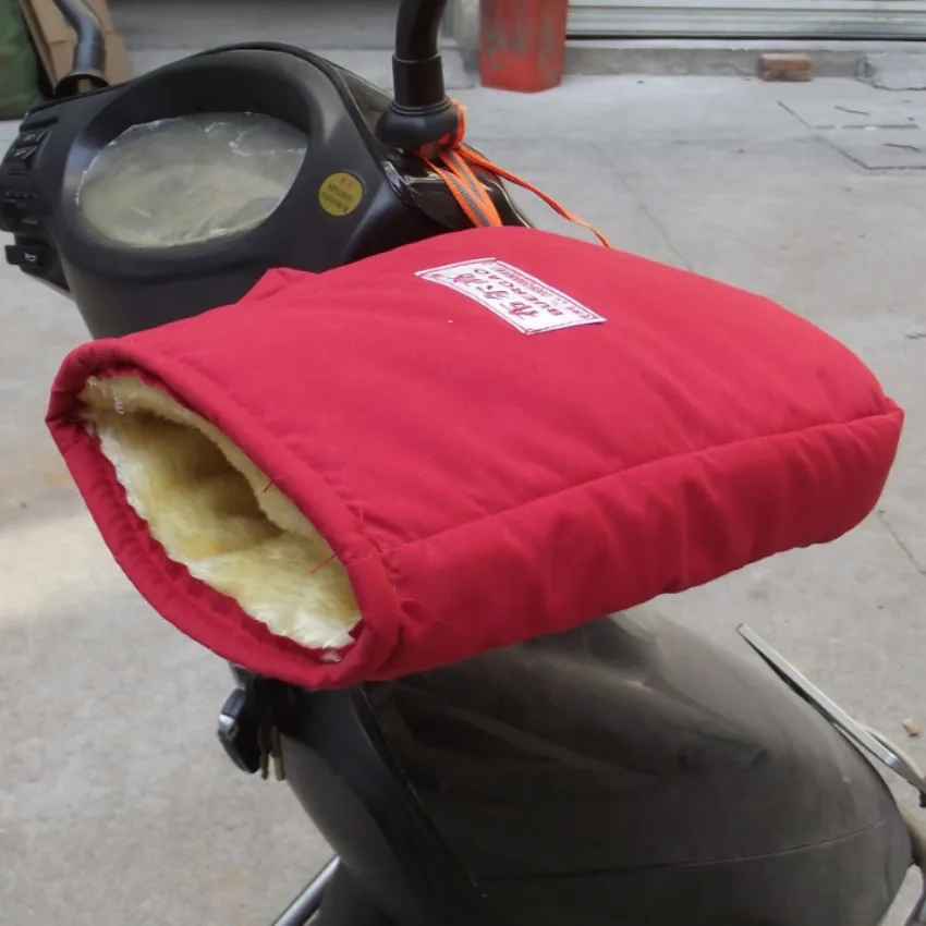 1 пара перчаток с ручкой для мотоцикла теплые бархатные перчатки хорошего