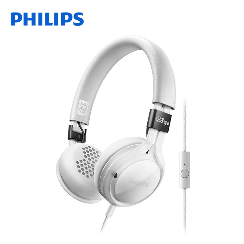 Басовые наушники Philips SHL5705 с микрофоном Универсальные для мобильных компьютерных