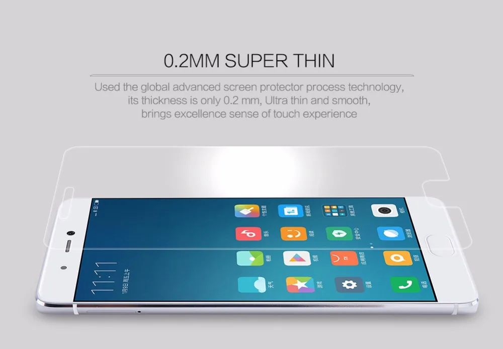 For xiaomi 5s (5.15 inch) Nillkin Amazing H+Pro 0.2mm Anti-Explose tempered glass screen protector 2.5D ARC for mi | Мобильные