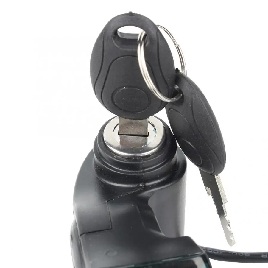 Электрический Дроссельный регулятор для велосипеда вольтметр с цифровым