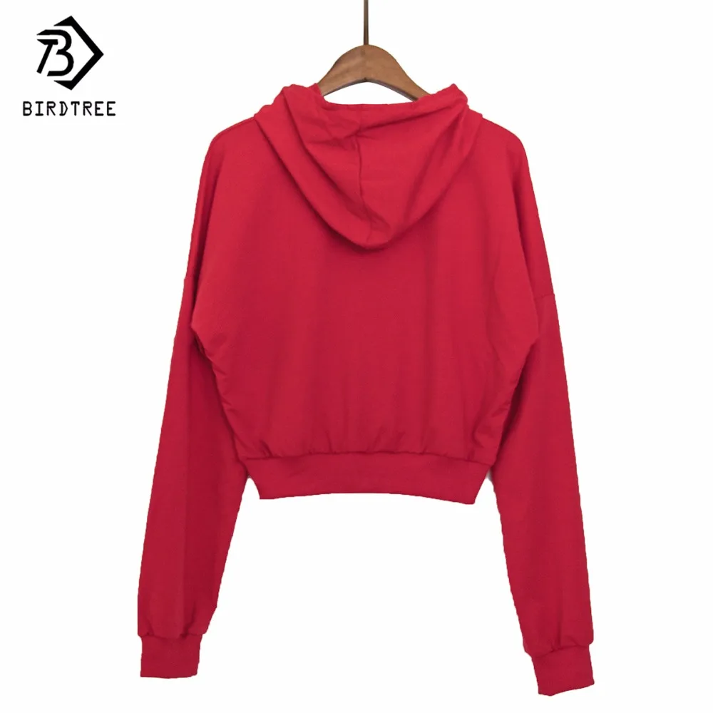 Женская толстовка с капюшоном C77924A осенняя красная Черная|ladies hoodies|hoodies ladieshoodie red |