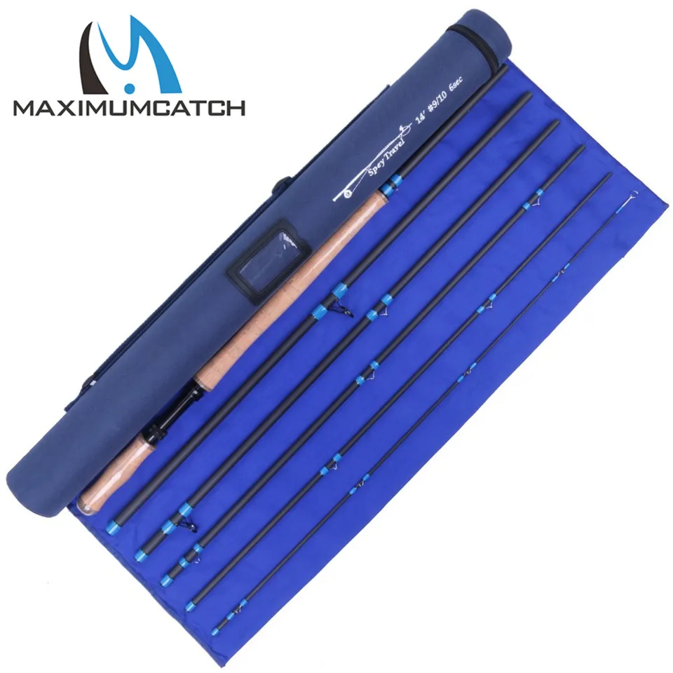 Летающая Удочка Maximumcatch 9/10WT Spey 14 футов 4/6 шт. карбоновая удочка и удочка|spey fly rod|rod