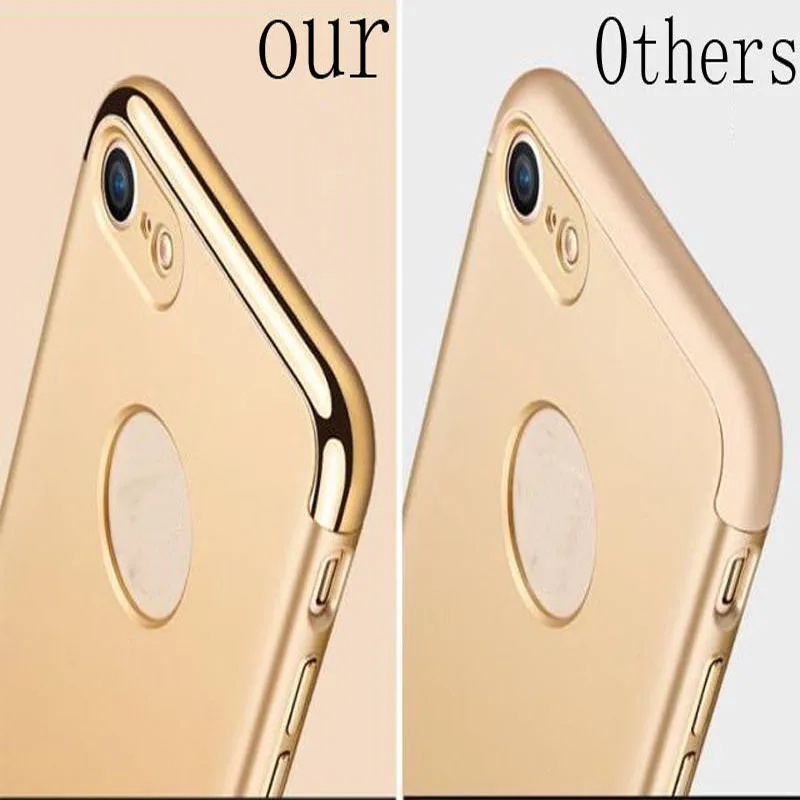 Kawoo 3 в 1 ультра тонкий ПК Матовый Жесткий чехол с гальваническим Бампером для iPhone 5