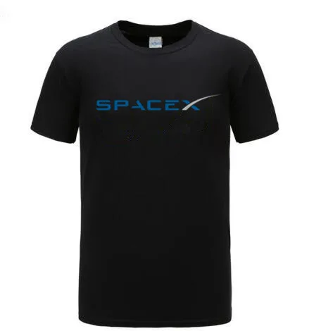 Горячая Распродажа SpaceX пространство X логотип Футболка Для мужчин популярный