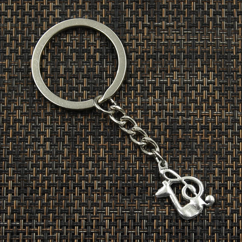 Модный брелок для ключей 30 мм металлический ювелирное изделие античное