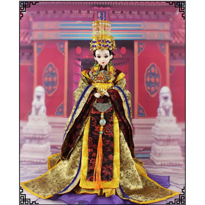 DBS toy Chinese style doll East Charm Empress Wu including clothes stand and box 35cm Limited | Игрушки и хобби