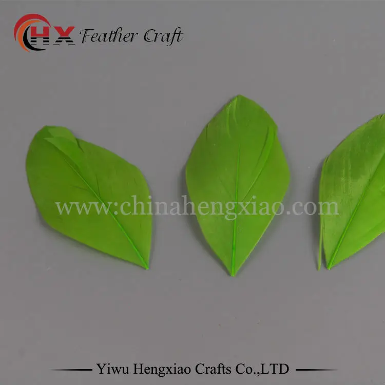 Розничная продажа 20 шт 4 8 см красочные гусиные перья отделка свадебное платье