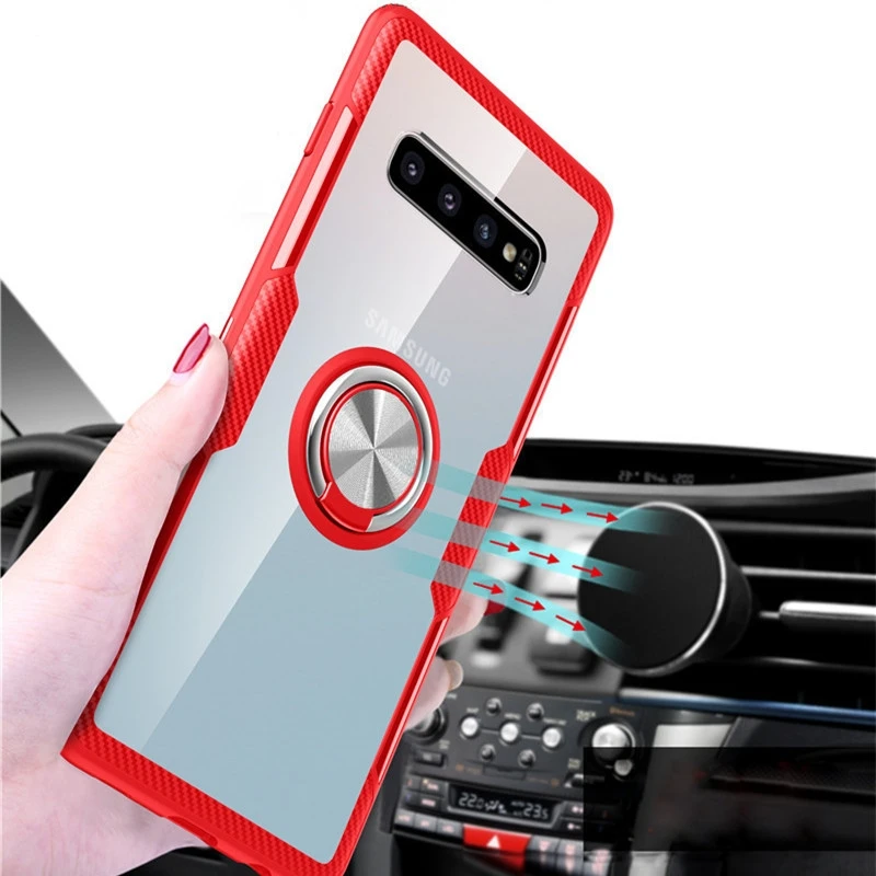 Для Samsung Galaxy S10 5G S9 Plus Note 9 A50 A30 A40 S10e A10 M30 M20 прозрачный акриловый чехол для задней