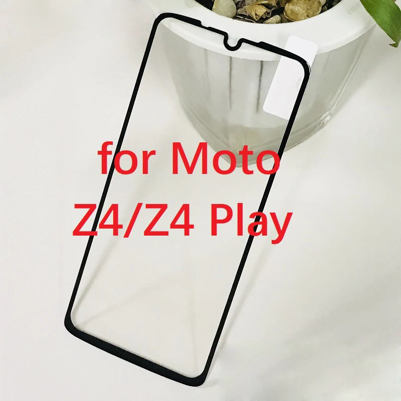 Esobest 2 шт. полное покрытие закаленное стекло для Motorola Moto Z4 Play Защитное экрана moto z4