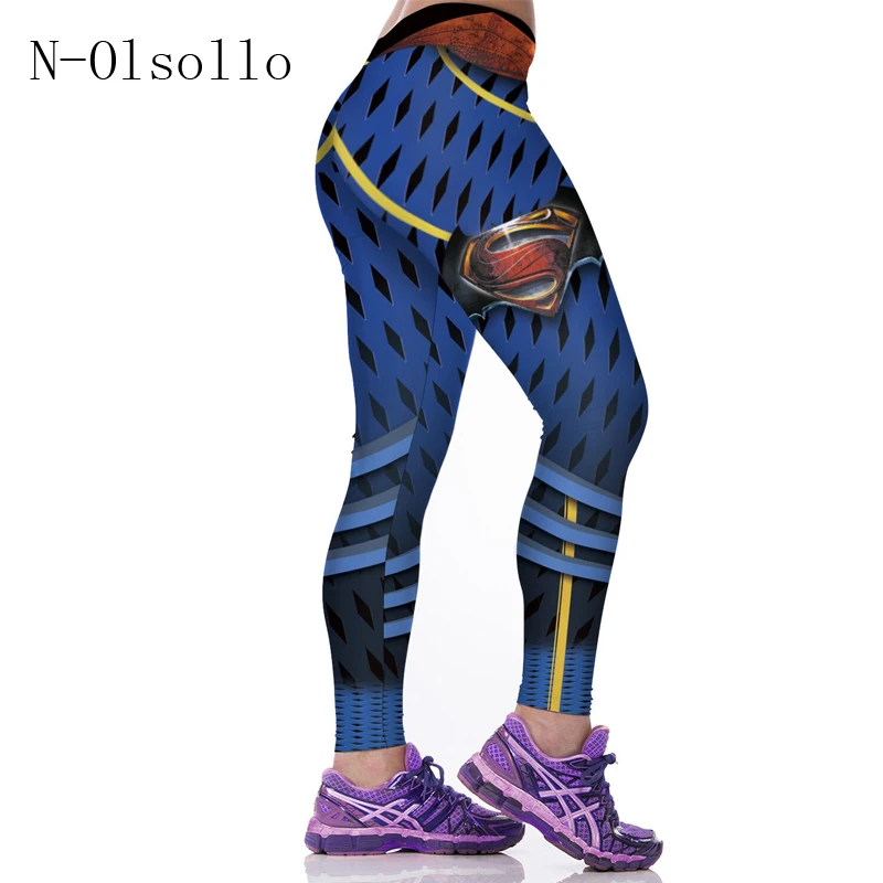 Женские леггинсы с 3D принтом спортивные штаны для активного отдыха в готическом