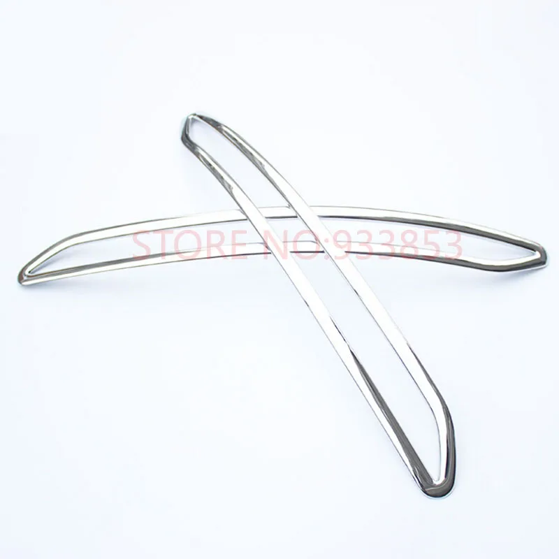 ABS хромированный задний фонарь отделка ободка бампер противотуманный свет