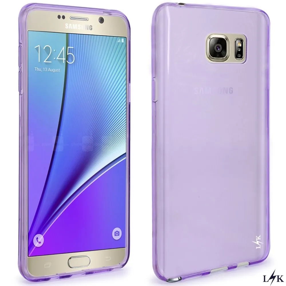 Для Samsung Galaxy Note 5 LK ультра [тонкий] устойчивое к царапинам гель ТПУ Резиновая