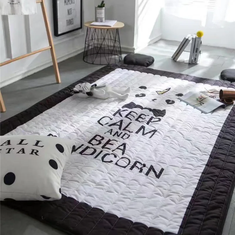 Животные кролик Единорог динозавр шаблон противоскользящие детские игровые