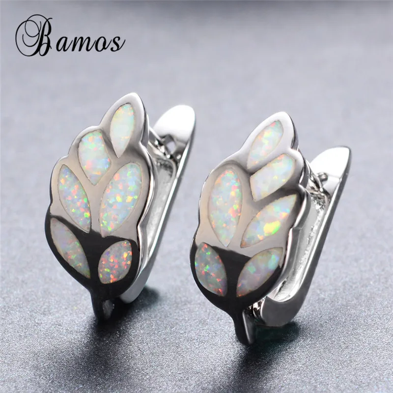 Женские серьги гвоздики из опала серебристого цвета|stud earrings|stud earrings for womenearrings women