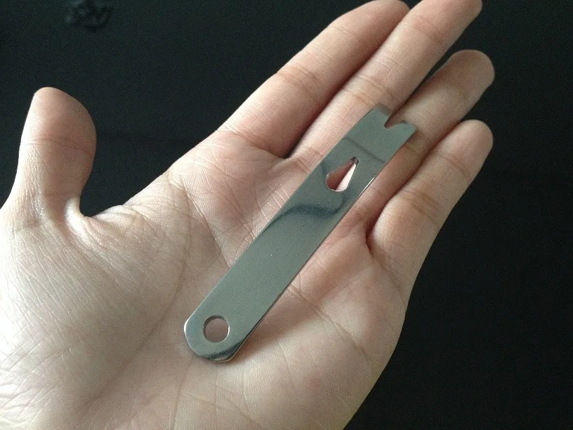 Edc карманный инструмент мини-карман из нержавеющей стали кривошипно скребок лом