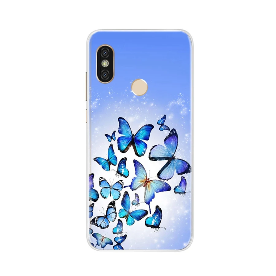 Для глобальной версии Xiaomi mi a2 lite чехол для полного покрытия силиконовый бампер