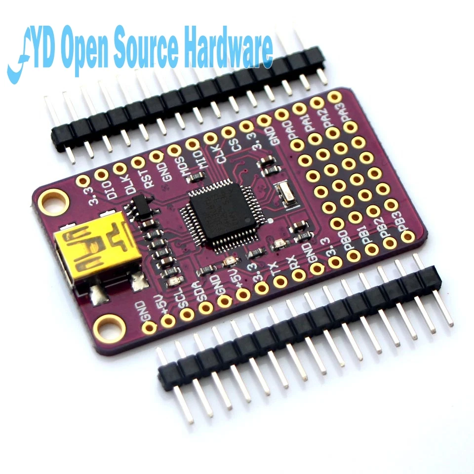 1 шт. Pro Micro ATmega32U4 5V 16 МГц заменить ATmega328 для Arduino Pro Mini с 2 Row штыревые для Leonardo Mini Usb Интерфейс