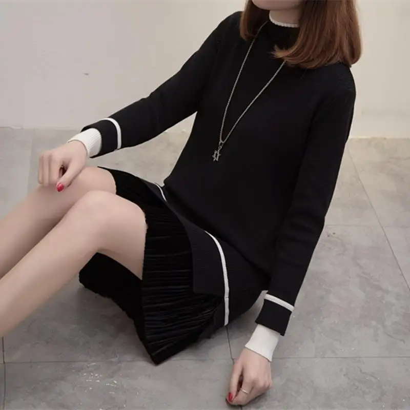 018 клуб vestido de festa лето для женщин осень Hiver Плиссированные Свободные корейский